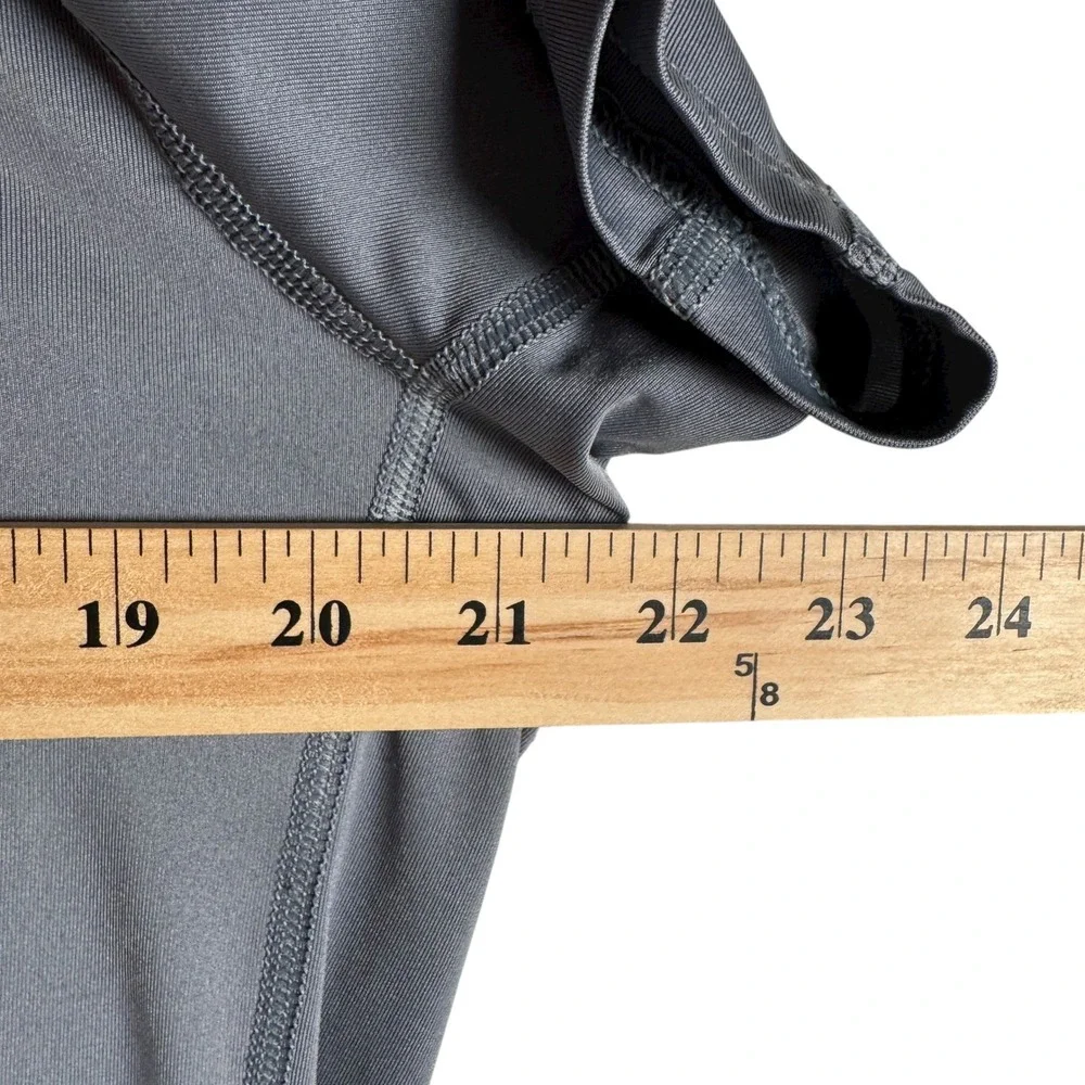 Nike Men's L Gray Dri-Fit Athletic Training T-Shirt Lightweight Moisture Wicking - Picture 8 of 9